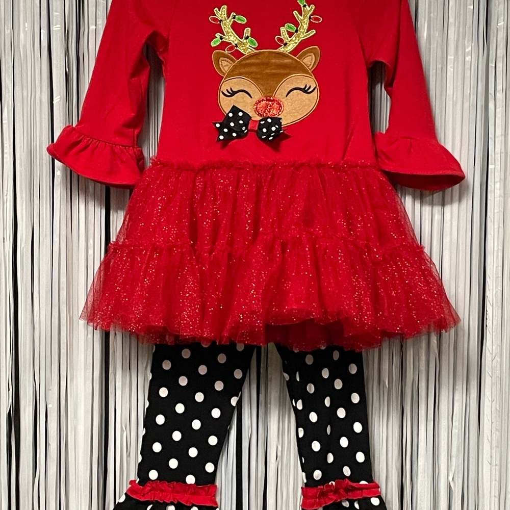 Reindeer Tutu Set, 18m
